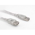 S-link SL-AF2010 Usb2.0 10m Şeffaf Uzatma Kablo