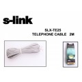 S-link SLX-TE25 2m Telefon Bilister Kablo