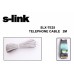 S-link SLX-TE25 2m Telefon Bilister Kablo