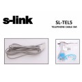 S-link SL-TEL5 5m Telefon Poşet Kablo