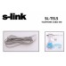 S-link SL-TEL5 5m Telefon Poşet Kablo