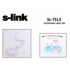 S-link SL-TEL3 2m Telefon Ahize. Kablo