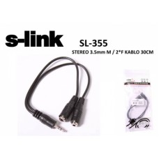S-link SL-355 0.3m DC3.5M/2F Kablo
