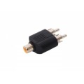 S-link SL-DC10 RCA F to 2 RCA M Stereo 25 li Paket Adaptör