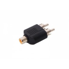 S-link SL-DC10 RCA F to 2 RCA M Stereo 25 li Paket Adaptör