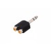 S-link SL-DC32 6.35 to 2 RCA Stereo 25 li Paket Adaptör