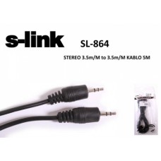 S-link SL-864 5m Stereo Ses Kablosu