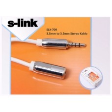 S-link SLX-709 3.5mm to 3.5mm Stereo Ipod/Ipad/Iphone Kablo