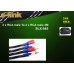 S-link SLX-945 2m Gold Kılıflı 2 Li RCA Ses Kablo