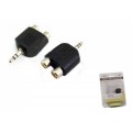 S-link SL-214 3.5mm To 2 RCA Ses Çevirici