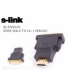 S-link SL-DVI245 HDMI To 24+1 F DVI Çevirici
