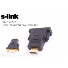 S-link SL-DVI245 HDMI To 24+1 F DVI Çevirici