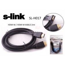 S-link SL-H023 HDMI TO HDMI 3m Koruma Kılıflı 1.4 Ver. 3D Kablo