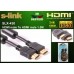 S-link SLX-430 HDMI TO HDMI 1.5m Altın Uçlu 24K 1.4 Ver. 3D Kablo