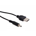 S-link SL-DCM5 Usb M to 3.4*1.3*9.5mm 1m DC Şarj Kablo