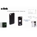 S-link IP-700 Siyah Iphone 4/4S Kılıf + Batarya Şarj