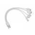 S-link SL-NT21 50cm 4 in 1 iPhone 4/5 + NOTE3/MİCRO 5pin Kablo
