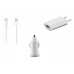 S-link IP-543 iPhone 5 1000MA 3 in 1 Ev+Araç+Data Şarj Kablosu