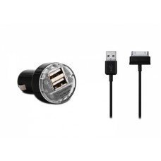 S-link SMG-482 Samsung Tabletler 2in1 2000MA 2*Usb Araba Şarj + Kablosu