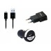 S-link SMG-442 Micro Usb Akıllı Telefonlar 1000MA 3 in 1 Ev + Araba Şarjı ve Kablosu