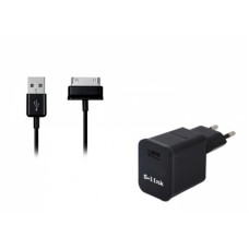 S-link SMG-480 Samsung Tabletler için 2 in 1 2000MA Ev Şarj + Kablosu