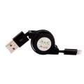 S-link SL-IP573 Usb to iPhone 5 Makaralı Data + Şarj Kablosu