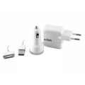 S-link IP-808 2000MA Ipad/Iphone/Ipod 3 in 1 Araç Şarjı