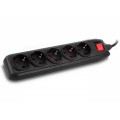 S-link SPG5-750 JOUL 1.5m 5 li Akım Korumalı Siyah Priz