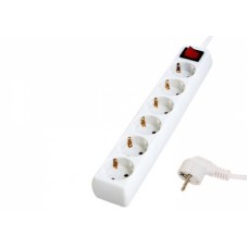 S-link SPG8-6-15 1.5m 6 li Akım Korumalı Beyaz Priz