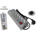 S-link SIS 6Lı Telf/Fax/Modem Kor.Gümüş Priz