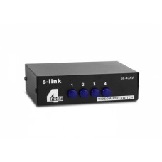 S-Link SL-43AV 4Lü AV Switch