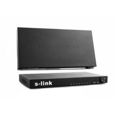 S-Link SL-LU628 8 Port HDMI 1080P 3D Splitter