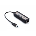 S-link SL-U605 Usb 3.0 Hub + RJ45 101000Mbps Çevirici
