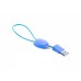 S-link IP-303 Mavi iPhone 5/6 to Usb Çevirici Kablo