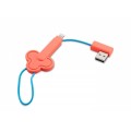 S-link IP-300 Pembe iPhone 5/6 to Usb Çevirici Kablo