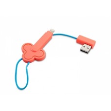 S-link IP-300 Pembe iPhone 5/6 to Usb Çevirici Kablo