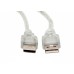 S-link SL-165M Usb AM TO AM 3m Şeffaf Kablo