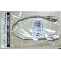 S-link SL-AF30 30cm Usb 2.0 AM To AF Şeffaf Uzatma Kablosu