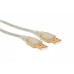 S-link SLX-335 Usb2.0 1.5m AM to AM Şeffaf Kablo