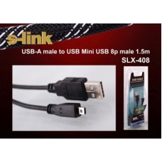 S-link SLX-408 Usb 1.5m 10Pin Mini Kamera Kablosu