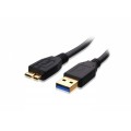 S-link SLX-U34 Usb3.0 1m Harici Disk 2 li Data+Şarj Micro Usb Kablosu