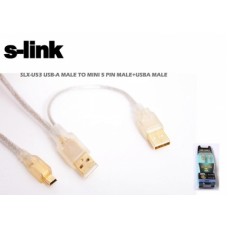 S-link SLX-U53 Usb2.0 2AM/5Pin Hdd KablosuS-link SLX-U53 Usb2.0 2AM/5Pin Hdd Kablosu
