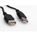 S-link SL-AF110 Usb2.0 1m Lüks Şeffaf Uzatma Kablosu