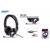 Snopy SN-228 Siyah/Gri Mikrofonlu Kulaklık