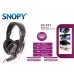 Snopy SN-897 Gri Multimedia Mikrofonlu Kulaklık