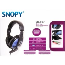 Snopy SN-897 Mavi Multimedia Mikrofonlu Kulaklık