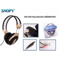 Snopy SN-530 Mikrofonlu Kulaklık