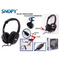 Snopy SN-601 Siyah IPHONE-IPAD Kulaklık Mikrofon