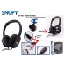 Snopy SN-601 Siyah IPHONE-IPAD Kulaklık Mikrofon
