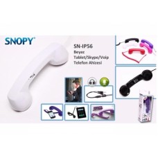 Snopy SN-IP56 Tablet/Skype/Voip/Telefon Beyaz Ahizesi